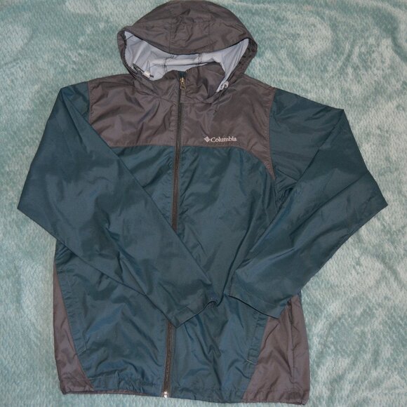 Columbia | Hooded Windbreaker Water Resistant Jacket - Picture 1 of 6